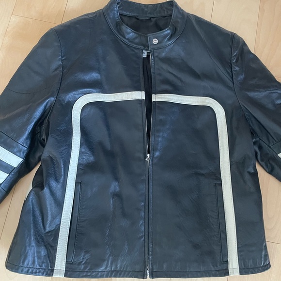 Vintage Wilsons Leather Maxima Black Cafe Racer Leather Jacket XXL- RARE - Picture 3 of 6